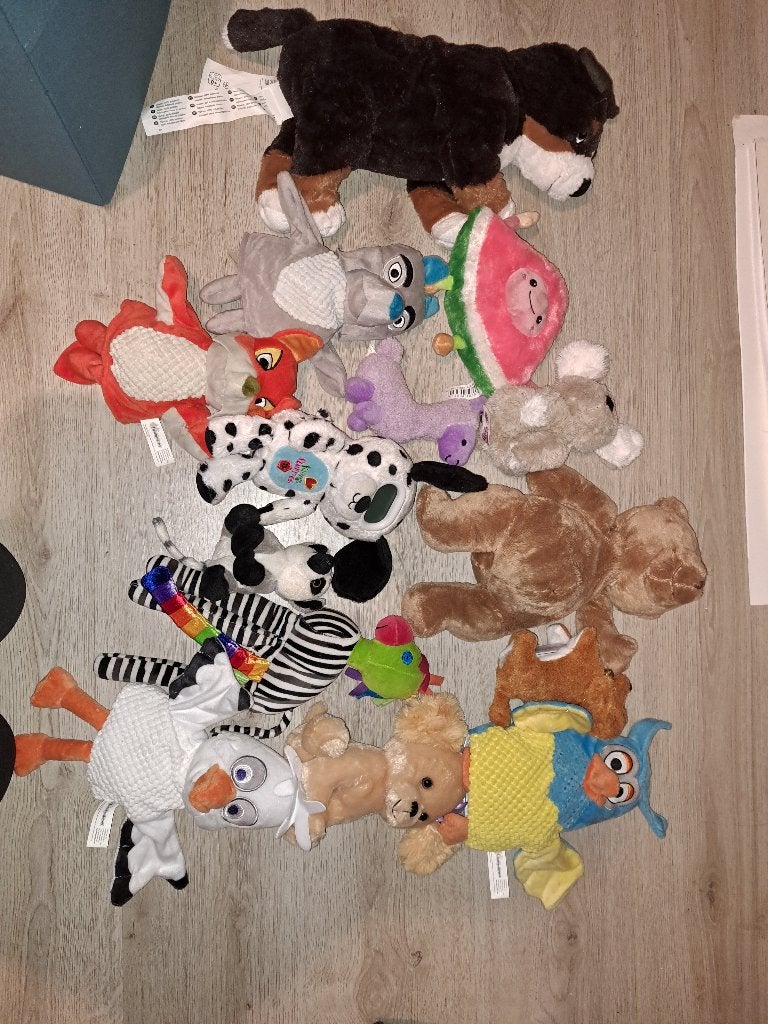 Knuffels, Ophalen, Zo goed als nieuw, Overige typen, Wasbaar