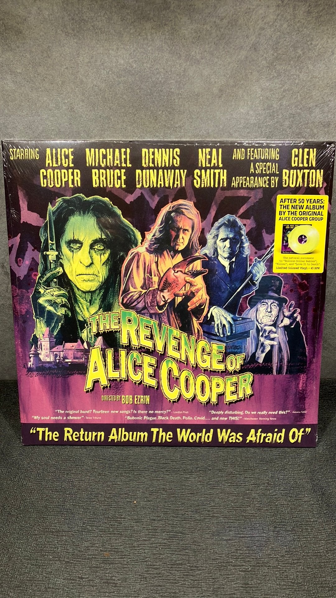 Alice Cooper — The Revenge of Alice Cooper, Geseald, Ophalen of Verzenden, Hardrock, 12 inch