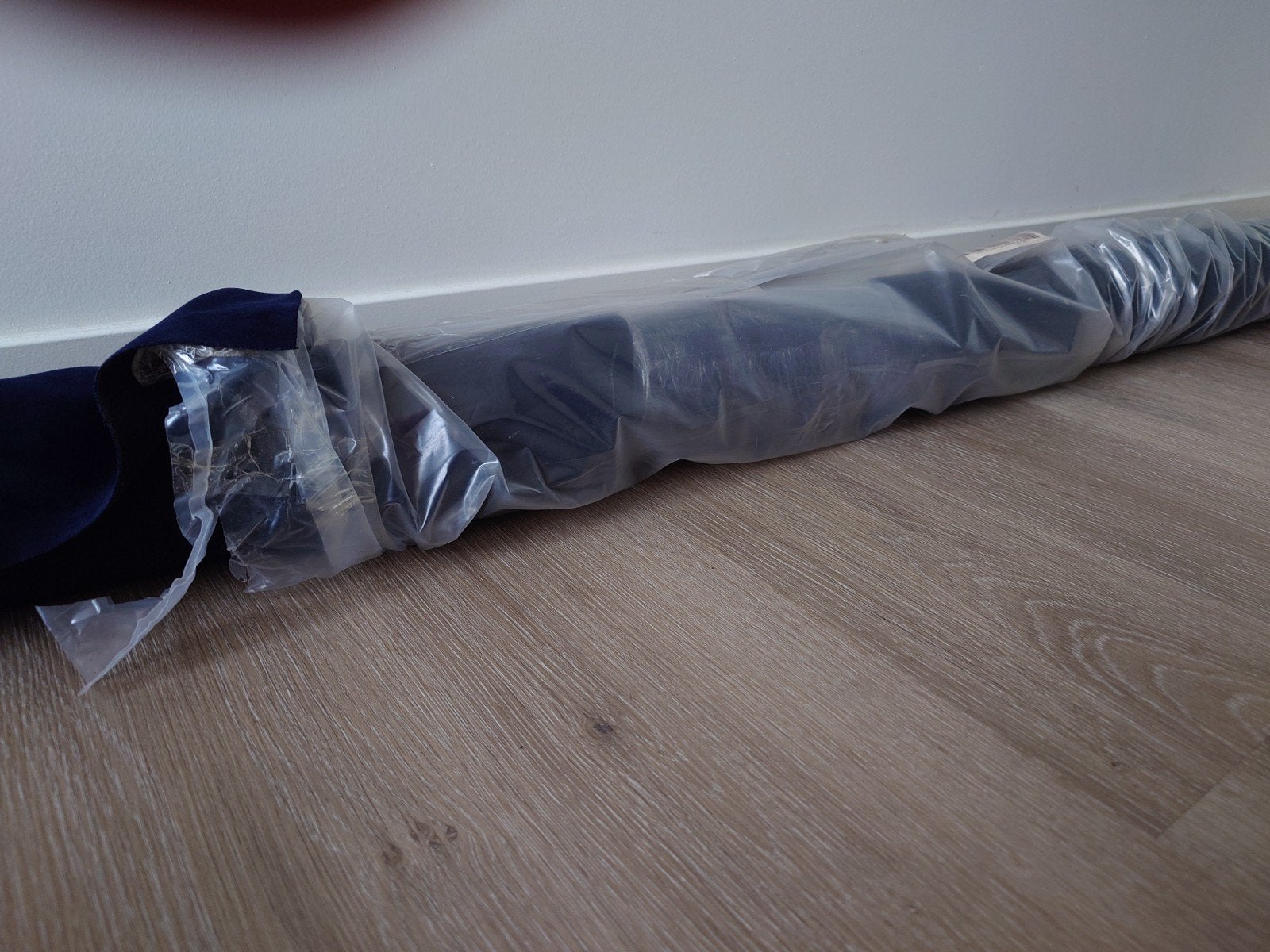 nieuwe rol donkerblauwe velours bekledingsstof, Ophalen of Verzenden, Nieuw, Blauw, Overige typen