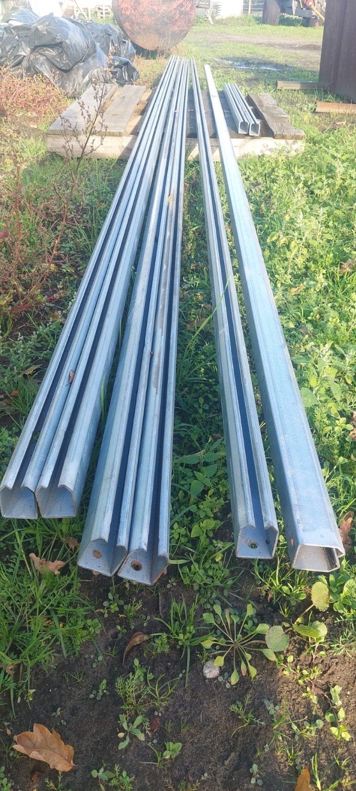 35m communello schuifdeur rail, Pvc, 6 meter of meer, Overige typen, Ophalen of Verzenden