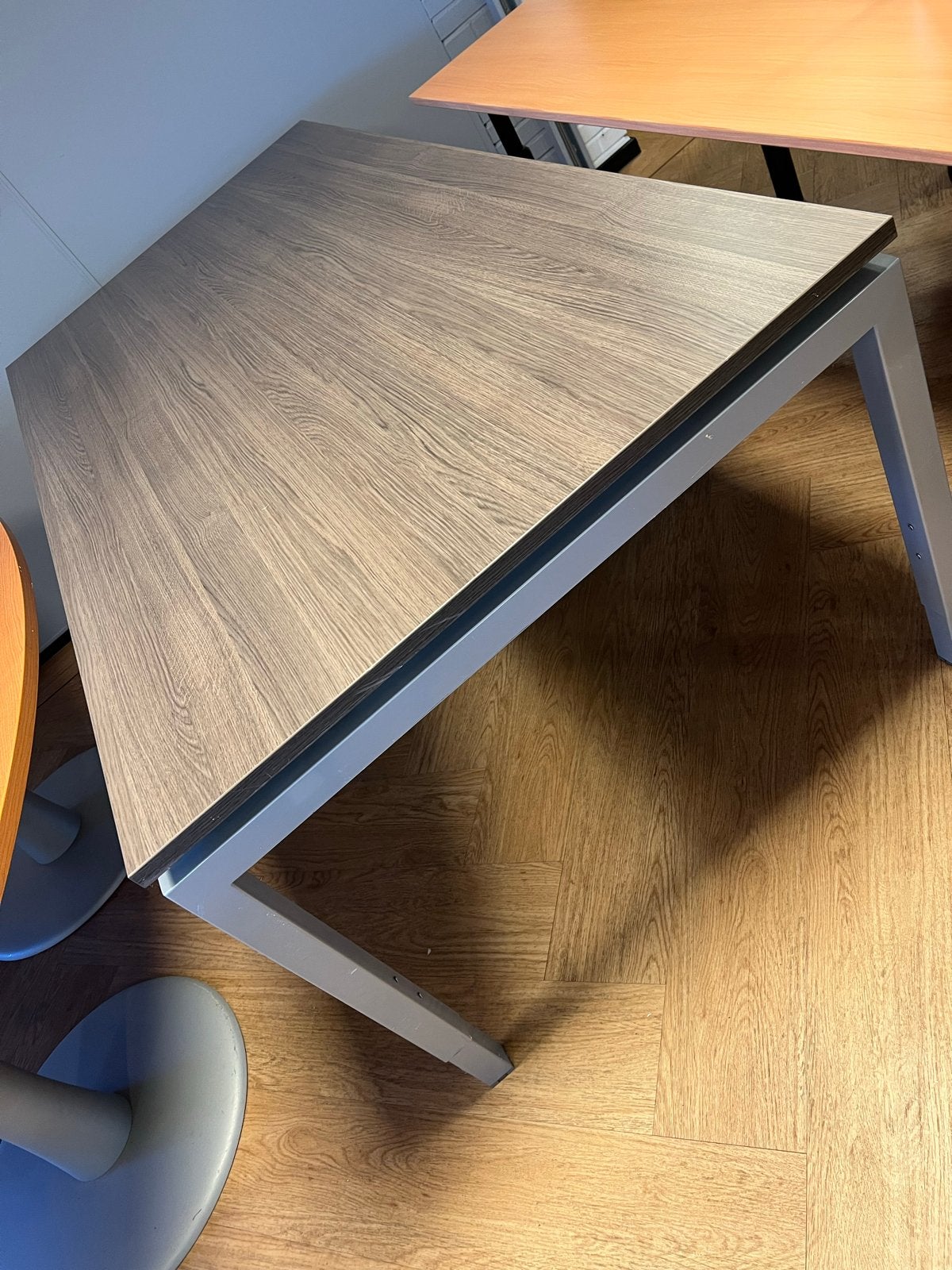 Modern Rechthoekig Bureau - 200x100 cm, Huis en Inrichting, Ophalen, Gebruikt, 100 tot 150 cm, Tot twee personen