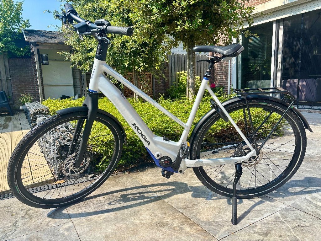 Koga E-F3 6.0, Fietsen en Brommers, Elektrische fietsen, Zo goed als nieuw, 50 km per accu of meer, 55 tot 59 cm, Ophalen