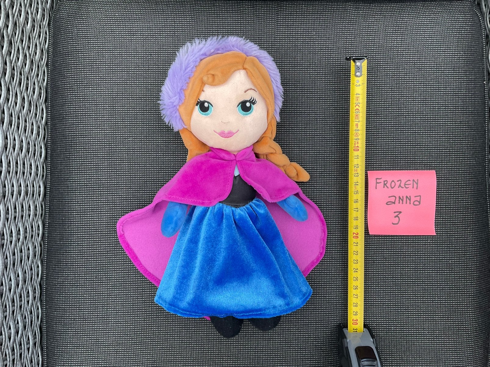 Nieuwe zgan Disney Anna pluche pop of knuffel ca 30cm, Ophalen, Overige figuren, Nieuw, Knuffel
