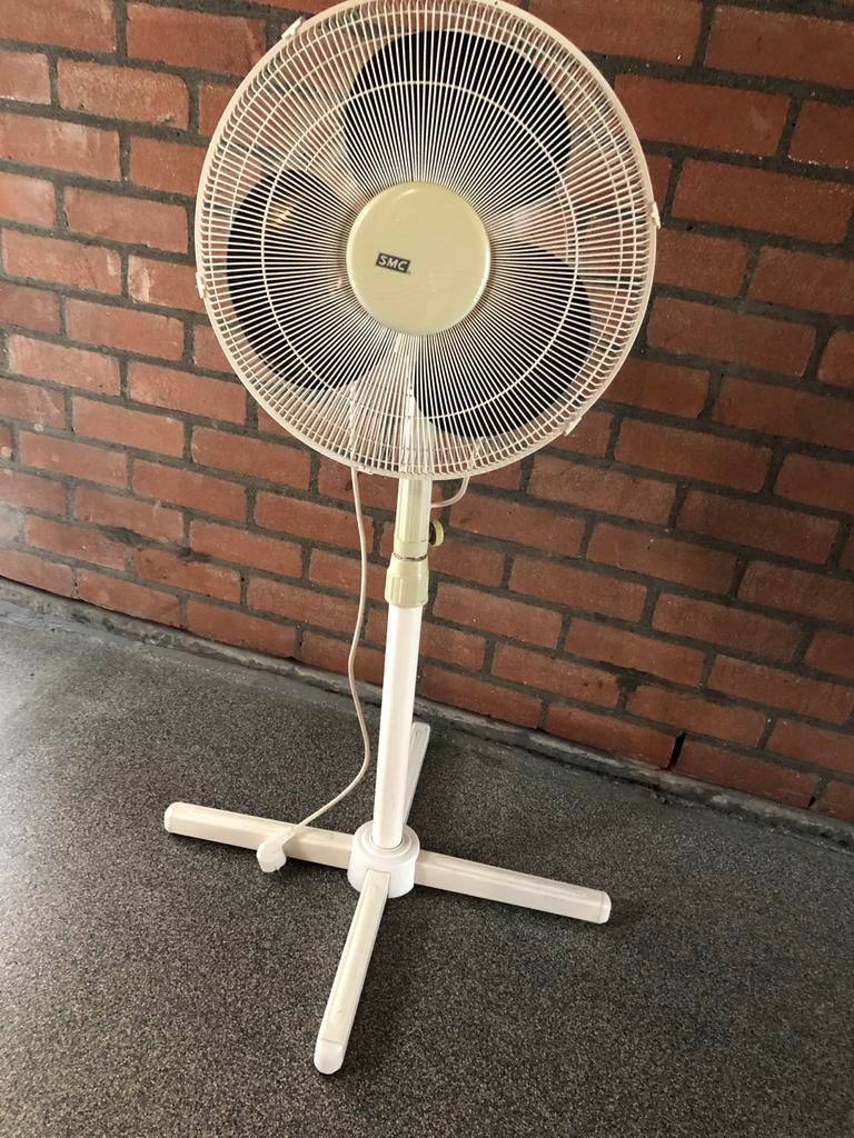 SMC Staande Ventilator - Gebruikt, Werkt Perfect, Ophalen, Zo goed als nieuw, Statiefventilator