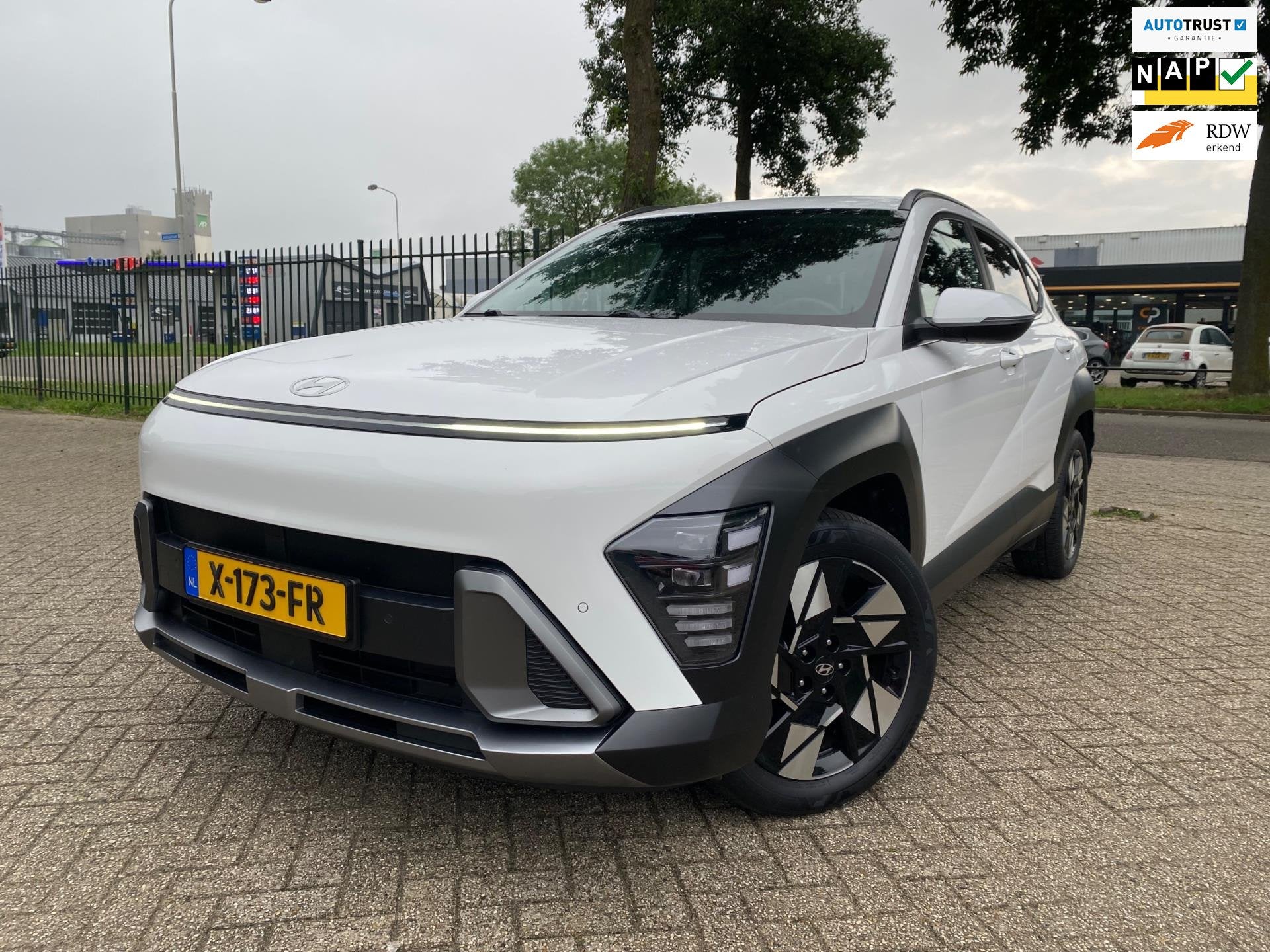 Hyundai Kona 1.6 GDI HEV Comfort Smart Camera Trekhaak, Dealer onderhouden, Stof, Gebruikt, Euro 6