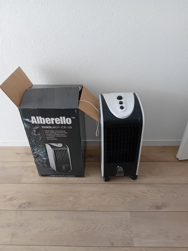 Mobiele airco merk alberello, Ophalen, Luchtontvochter