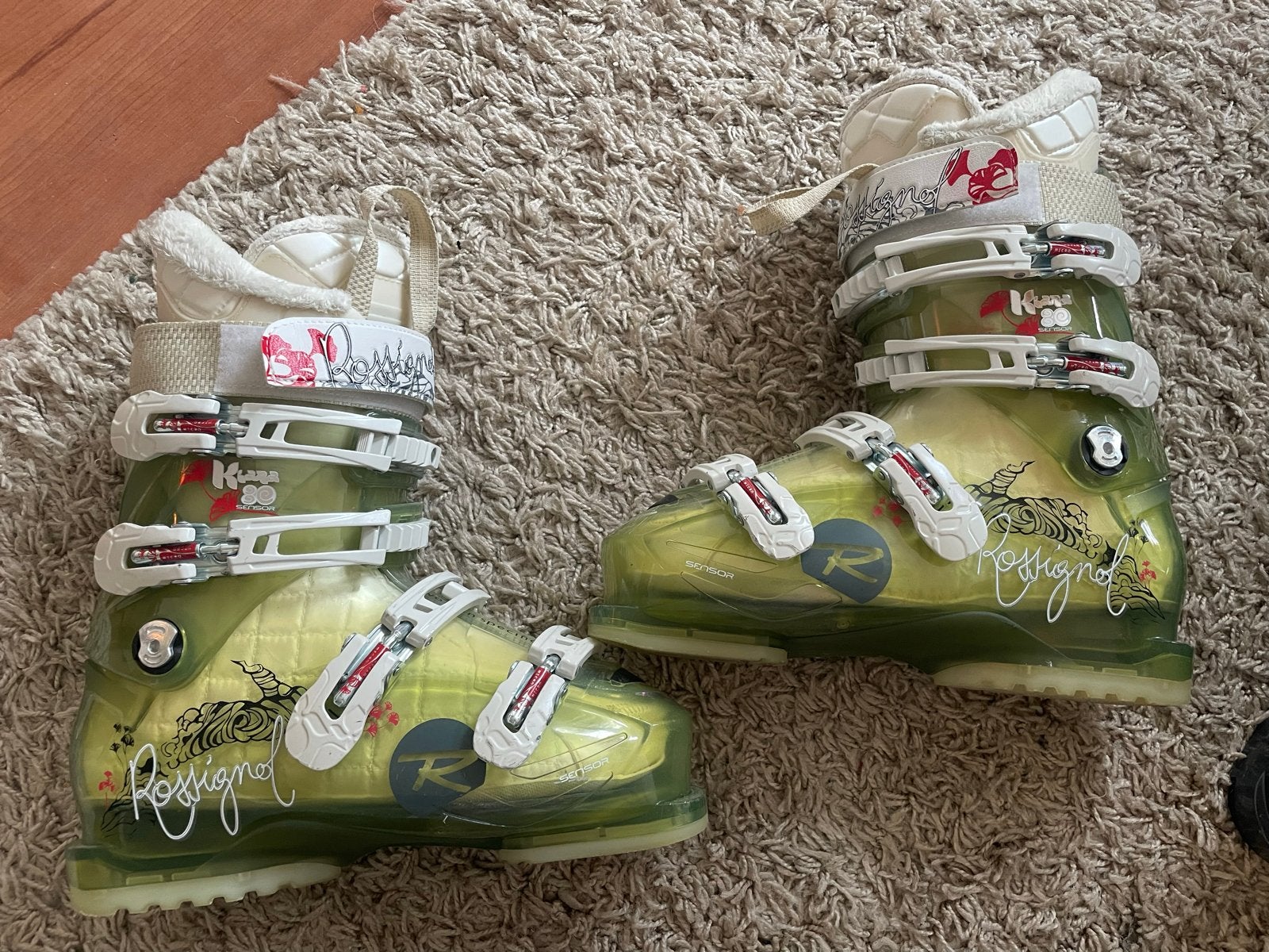 Rossignol Kiara 80 skischoenen, maat 25.5 (ongeveer 39.5/40), Ophalen, Gebruikt, Rossignol, Schoenen