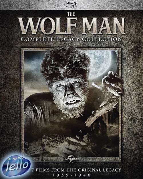Blu-ray: The Wolf Man, Complete Legacy Collection (1935-48)U, Cd's en Dvd's, Blu-ray, Nieuw in verpakking, Klassiekers, Ophalen of Verzenden