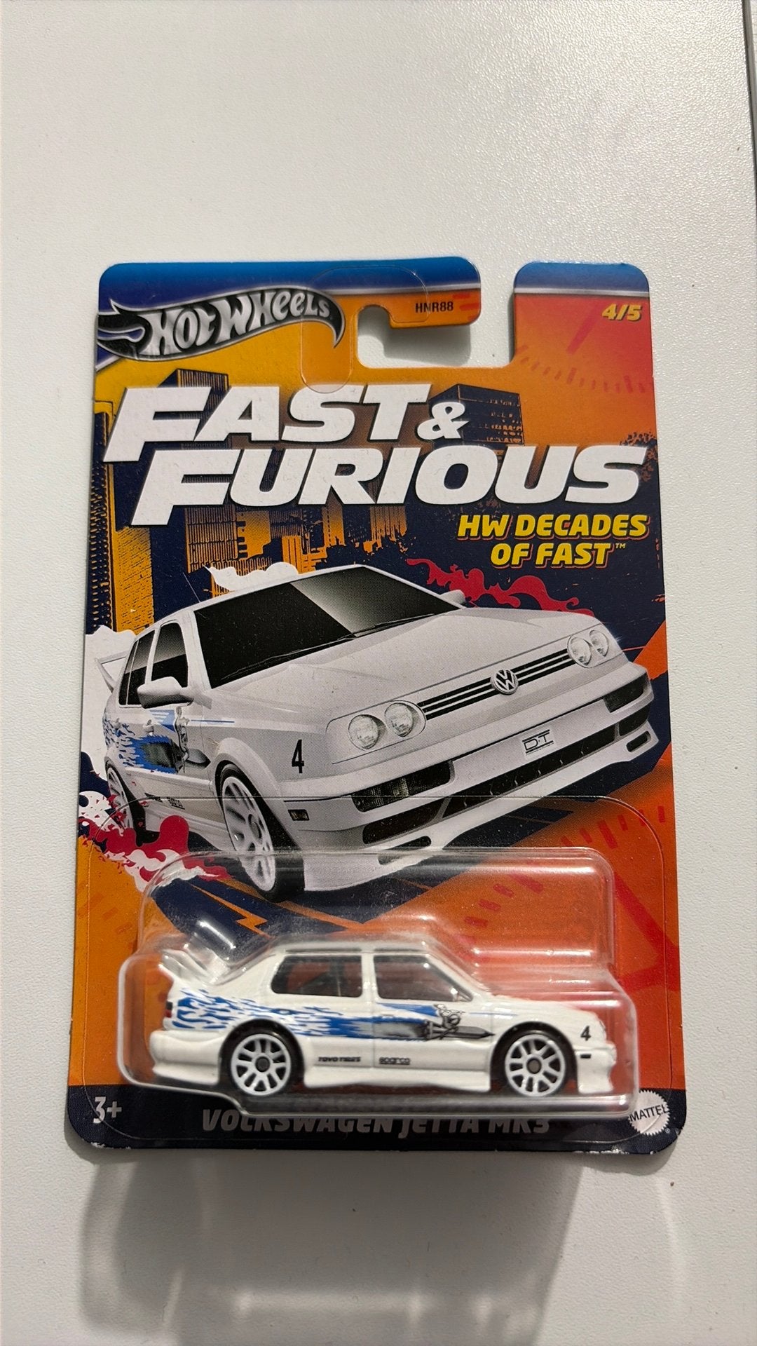 Hot Wheels Fast & Furious Volkswagen Jetta MK3, Overige merken, 1:50 of kleiner, Auto, Nieuw