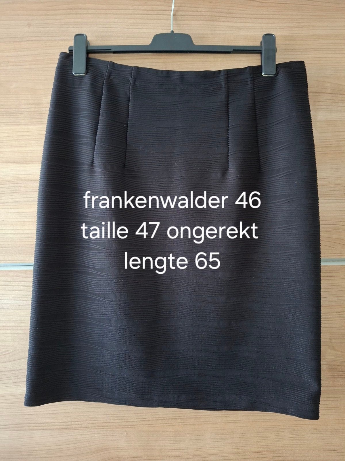 Frankenwalder rokje zwart maat 46 stretch stof, Kleding | Dames, Rokken, Zwart, Maat 46/48 (XL) of groter, Ophalen of Verzenden