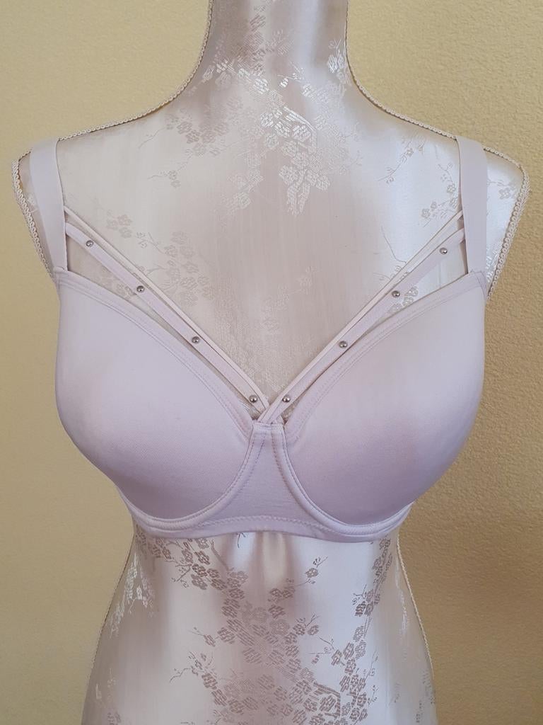 Sapph Witte BH Voorgevormd met Studs - 70G, Sapph, Ophalen of Verzenden, Wit, BH