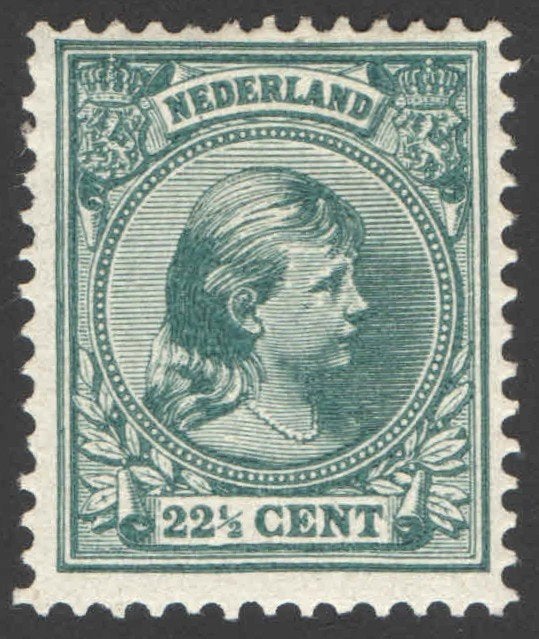 Nederland NVPH nr 41 ongebruikt Prinses Wilhelmina 1891, Ophalen of Verzenden, T/m 1940, Postfris