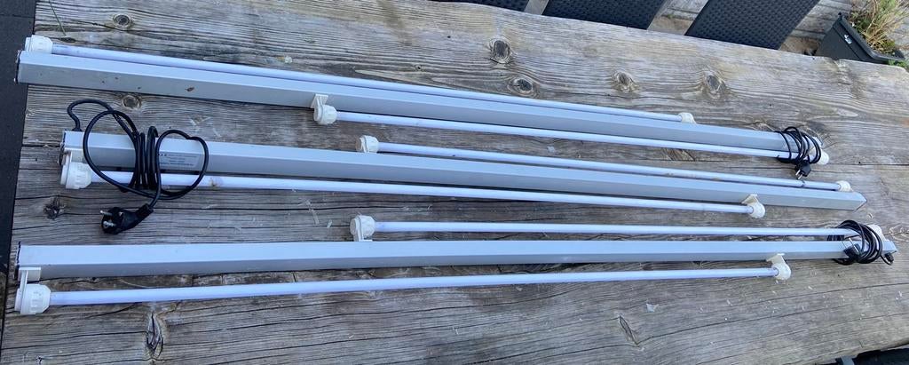 Mooie set T5 armaturen voor zeeaquarium, Dieren en Toebehoren, Ophalen, Gebruikt, Verlichting of Verwarming, Overige merken