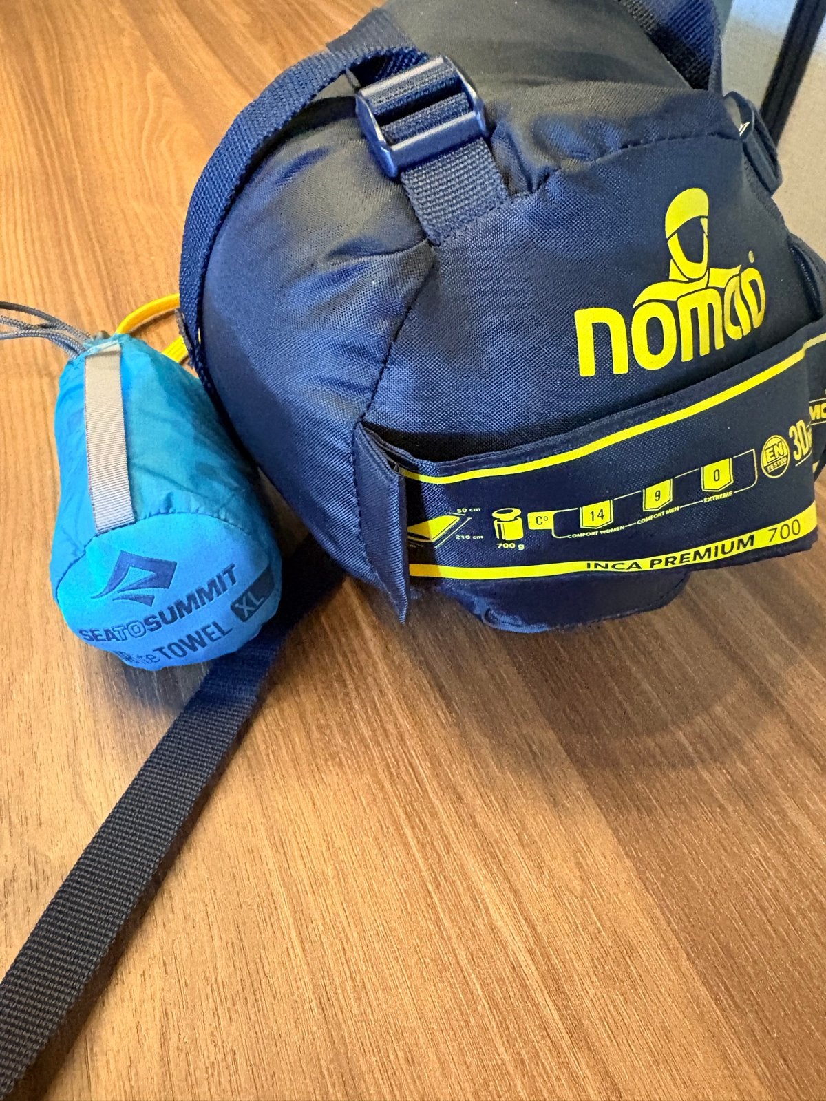 NOMAD Inca Premium 700 Slaapzak & Sea To Summit Airlite Han, Ophalen of Verzenden, Zo goed als nieuw