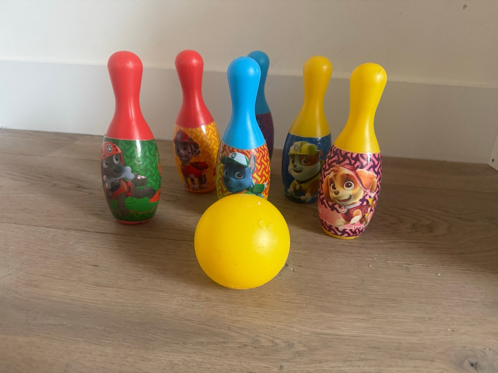 Paw Patrol Bowling Set voor Kinderen, Ophalen of Verzenden, Gebruikt, Jongen of Meisje