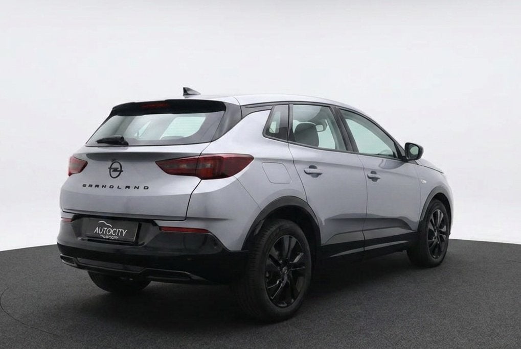 Opel Grandland 1.2 Turbo AT8 GS Line Black Pack | Winterpakk, Auto's, Gebruikt, 1199 cc, Leder en Stof, Bedrijf