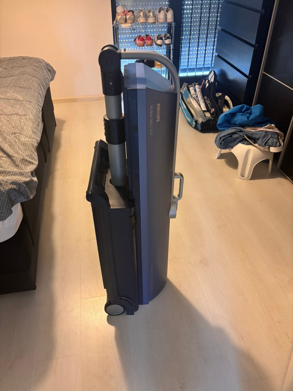 Te koop Philips solarium, Ophalen, Zo goed als nieuw, Zonnebank enkelzijdig, Minder dan 10 lampen