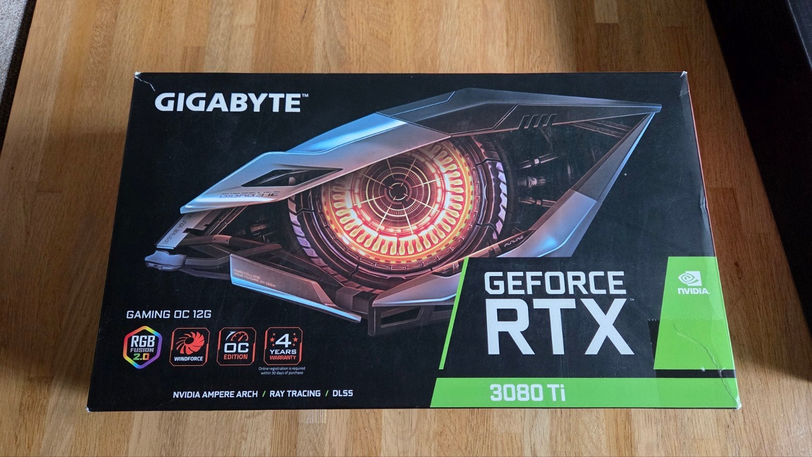 Gigabyte RTX 3080 Ti Gaming OC 12GB Videokaart, Computers en Software, GDDR6, PCI-Express 4, Ophalen of Verzenden, Zo goed als nieuw