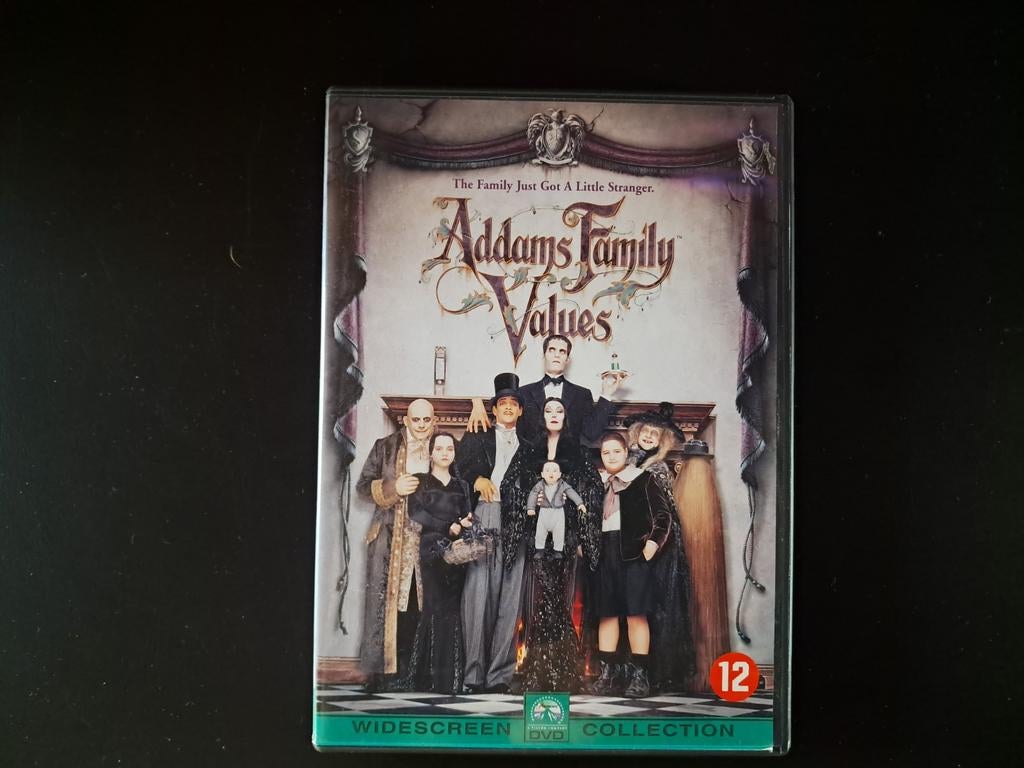 DVD Adams Family Values (€9 inclusief verzendkosten), Vanaf 16 jaar, Verzenden, Zo goed als nieuw