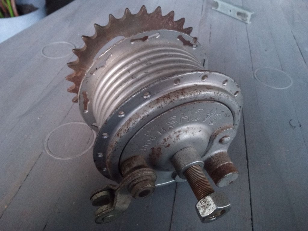 Sachs H 90ve Remtrommel met F&S remschoenen + as, Ophalen of Verzenden, Nieuw, Overige typen, Overige merken