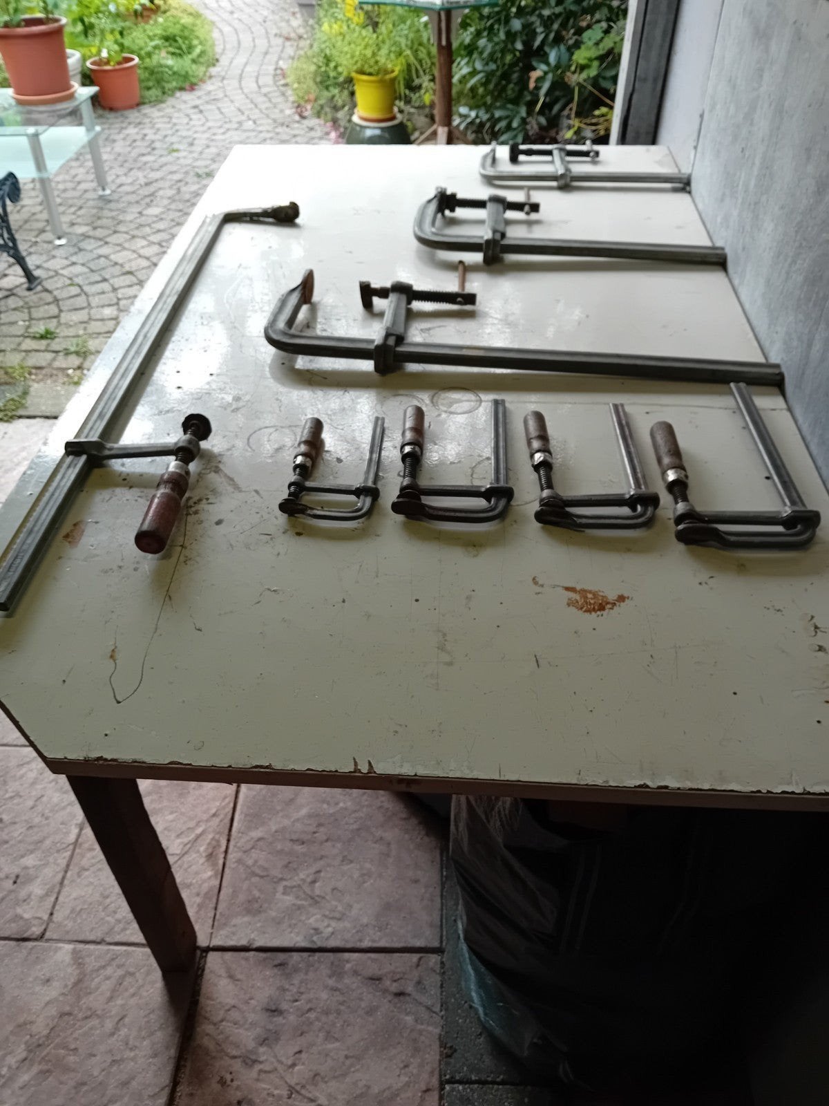 Zware lijmtangen, Ophalen, Gebruikt, Klem