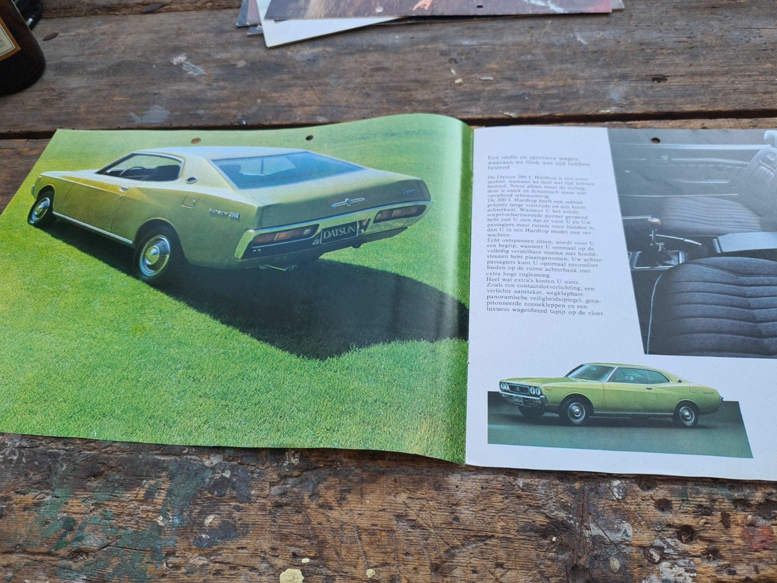 Datsun 200 L Hardtop, Sedan  1975, Ophalen of Verzenden, Overige merken