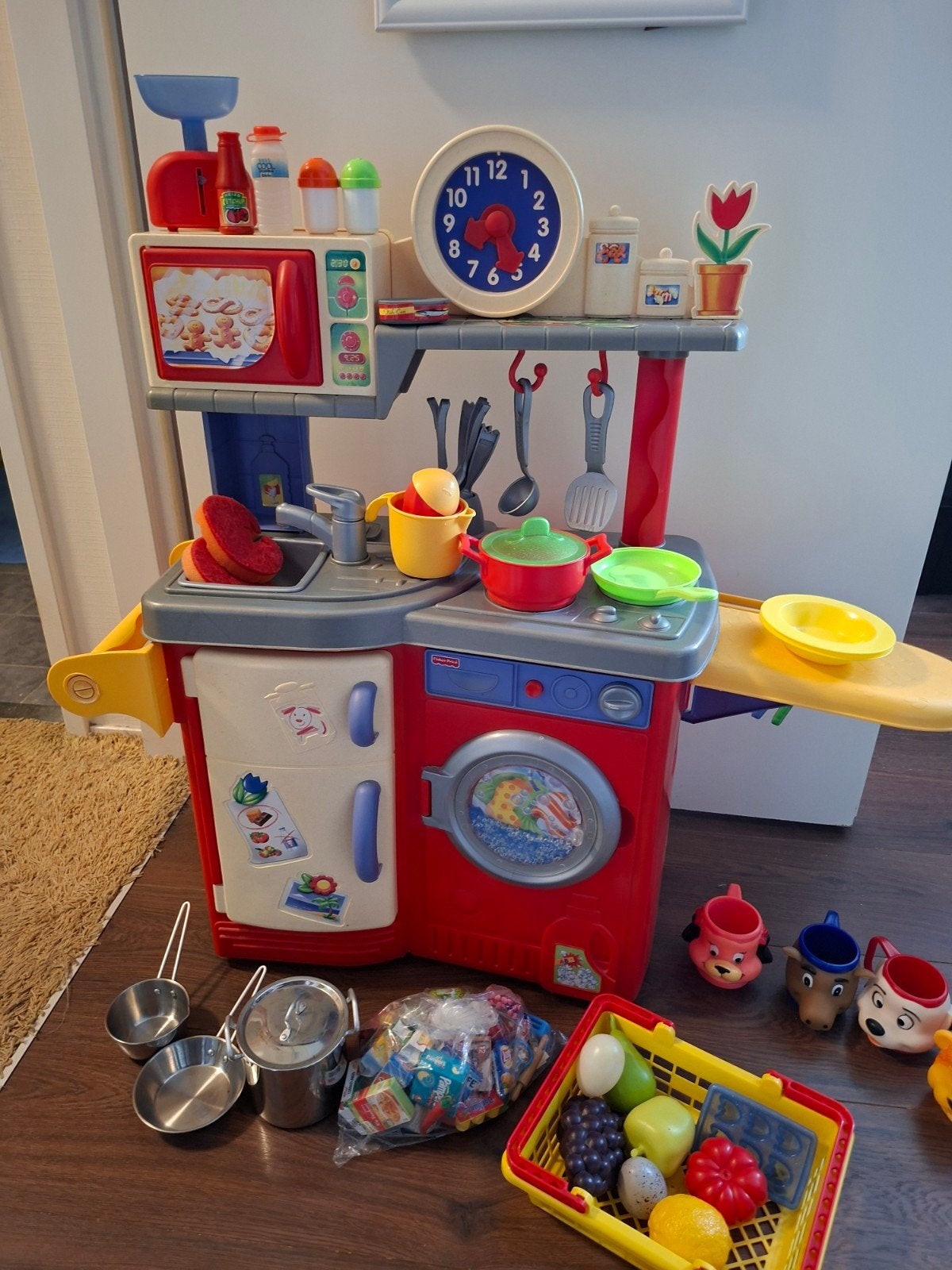 Complete speelkeuken met toebehoren, Kinderen en Baby's, Ophalen, Gebruikt