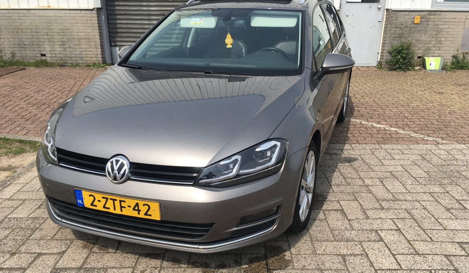 Volkswagen Golf 7  1.6 TDI BlueMotion 81kw/110pk, Voorwielaandrijving, 4 cilinders, Leder en Stof, Origineel Nederlands
