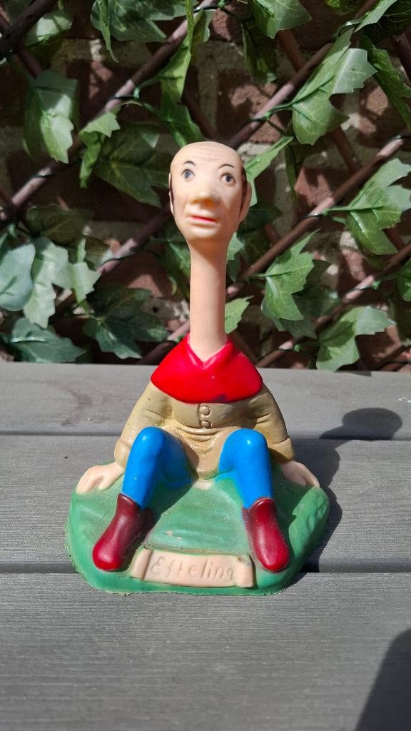 Efteling Langnek figuur jaren 60, Ophalen, Zo goed als nieuw, Beeldje of Poppetje