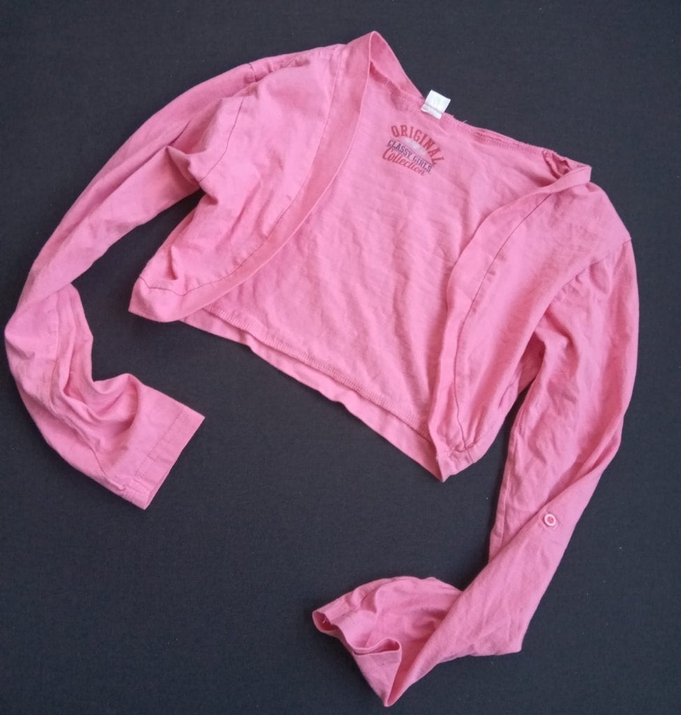 bolero roze maat 158/164, Kinderen en Baby's, Ophalen of Verzenden, Nieuw, Meisje, Trui of Vest