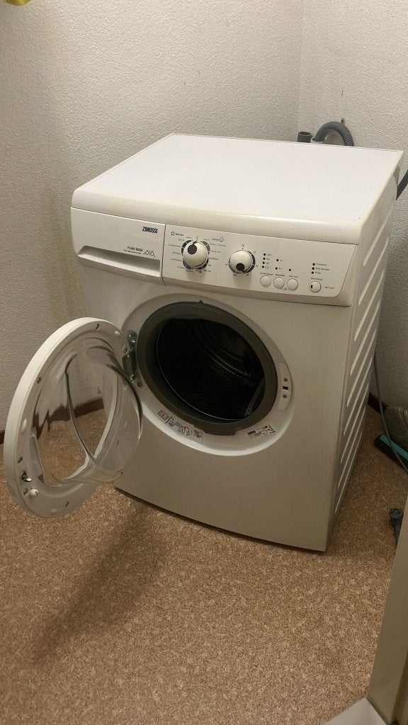 Zanussi ZWF5140P Wasmachine - Eenvoudig en compleet, 4 tot 6 kg, Voorlader, 85 tot 90 cm, Ophalen