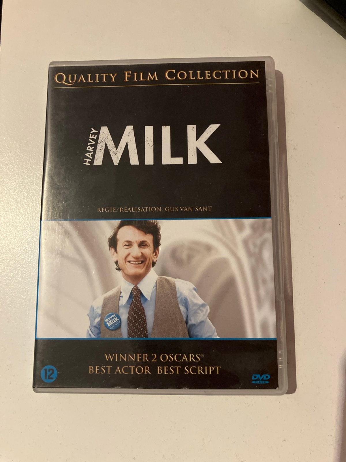 Harvey Milk DVD - Quality Film Collection, Waargebeurd drama, Nederlands, Ophalen of Verzenden, Vanaf 12 jaar