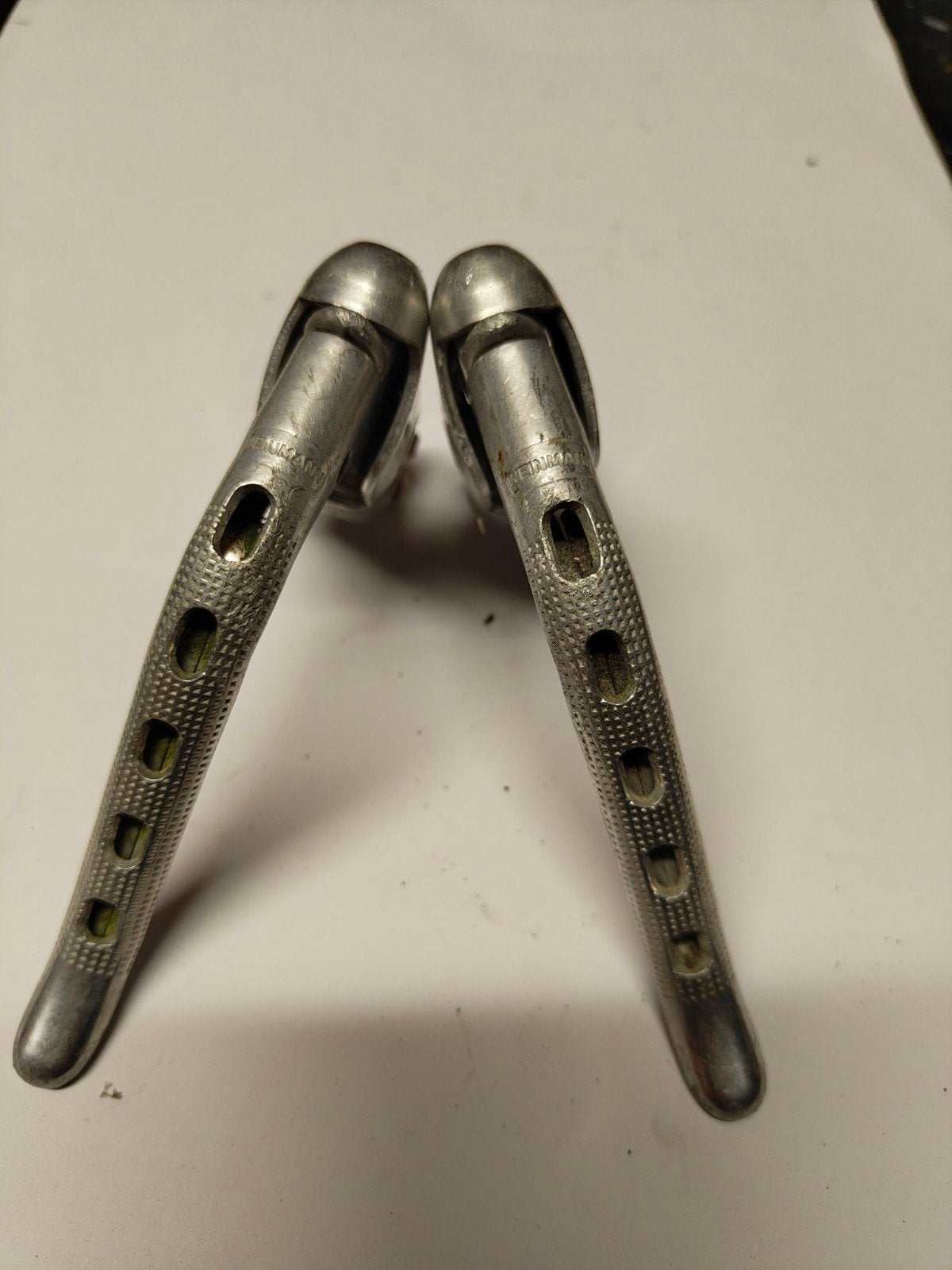 Vintage Weimann remhendels, Fietsen en Brommers, Fietsonderdelen, Remmen, Ophalen of Verzenden, Aluminium, Weimann
