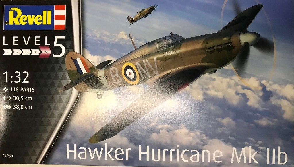 Coelianmodels, Revell 04968, Hawker Mk. IIb, 1/32, € 49,99, Revell, Nieuw, Ophalen of Verzenden, Groter dan 1:72