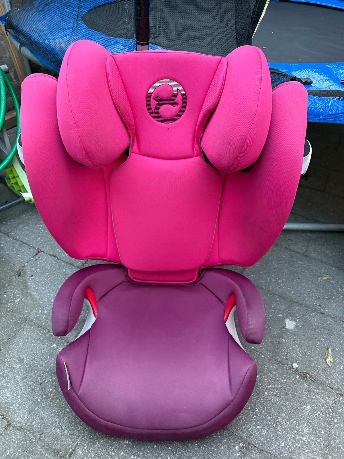 Cybex autostoel roze/paars - Gebruikt, Overige merken, 15 t/m 36 kg, Verstelbare rugleuning, Ophalen of Verzenden