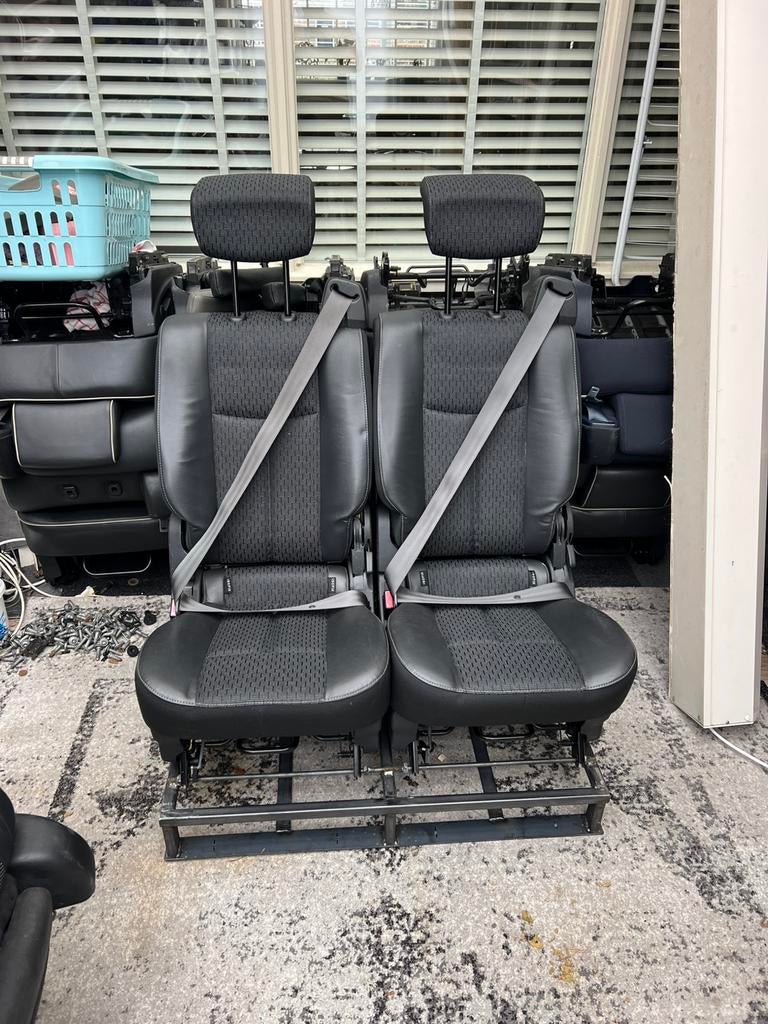 2 persoons bankje 3p gordels isofix zelfbouwcamper oldtimer, Ophalen, Gebruikt