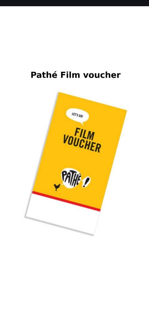 10x Pathe kaartjes, Drie personen of meer, Overige soorten