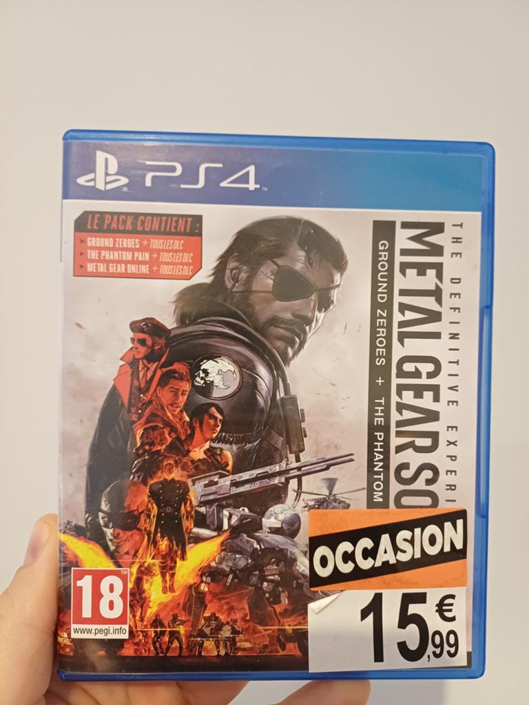 Metal Gear Solid V: The Definitive Experience PS4, Avontuur en Actie, Online, Gebruikt, Vanaf 18 jaar