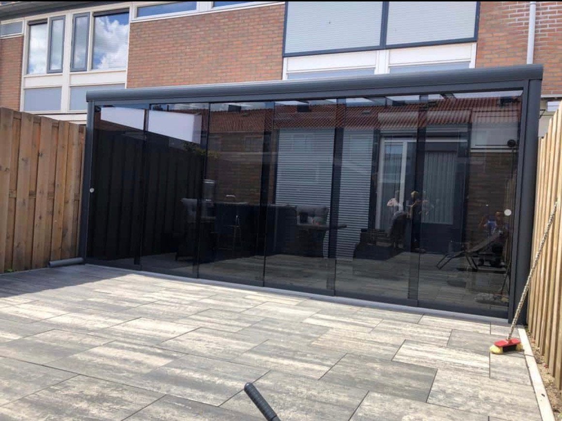 Veranda 570x300 tekoop, Tuin en Terras, Overkappingen, Ophalen of Verzenden, Zo goed als nieuw, Veranda