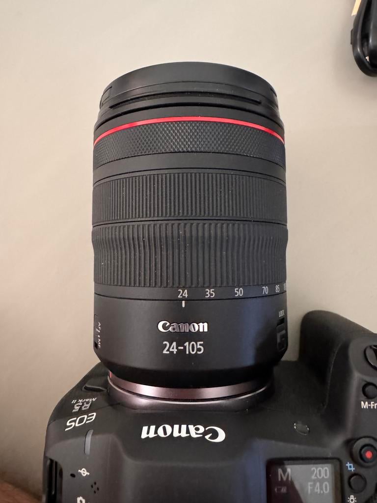 Canon RF 24-105mm F4 L IS USM Lens, Ophalen of Verzenden, Zo goed als nieuw, Standaardlens, Zoom