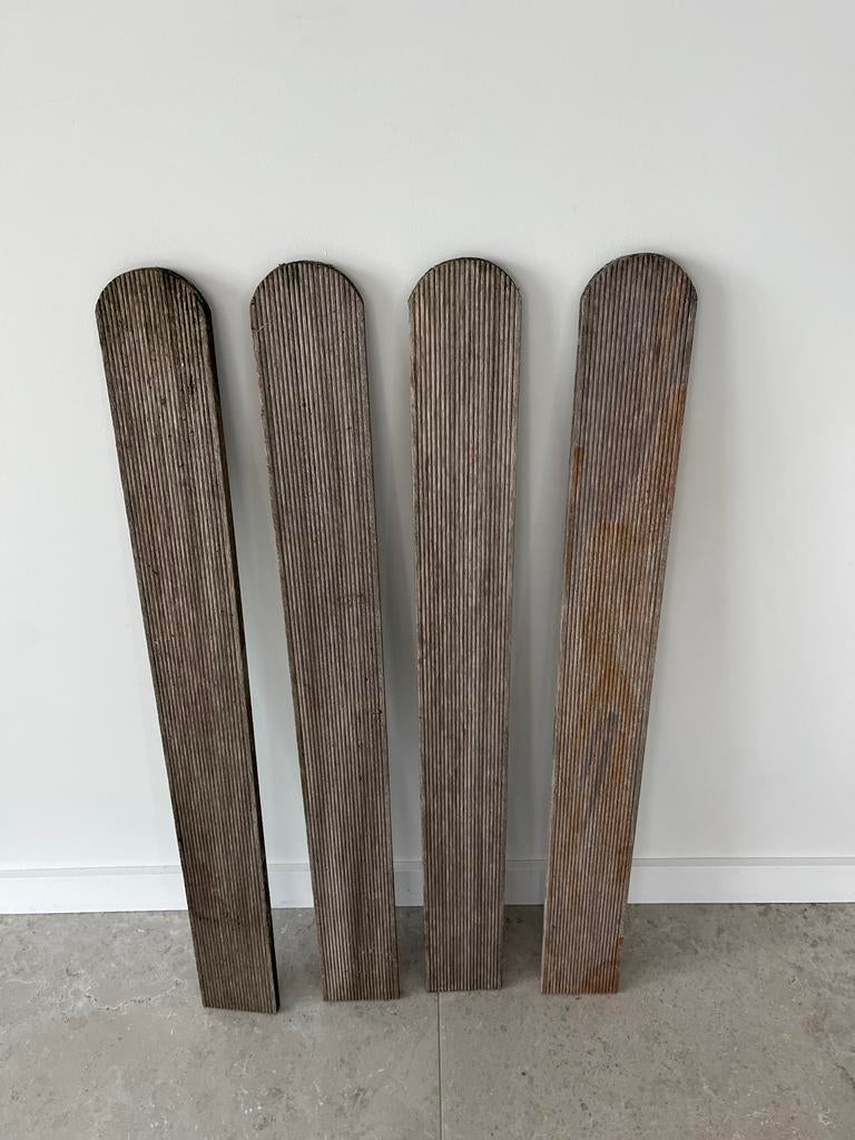 50 gebruikte hardhouten plankjes voor hekwerk (9x80cm), Doe-het-zelf en Verbouw, Hout en Planken, Ophalen, Gebruikt, Plank, Minder dan 200 cm