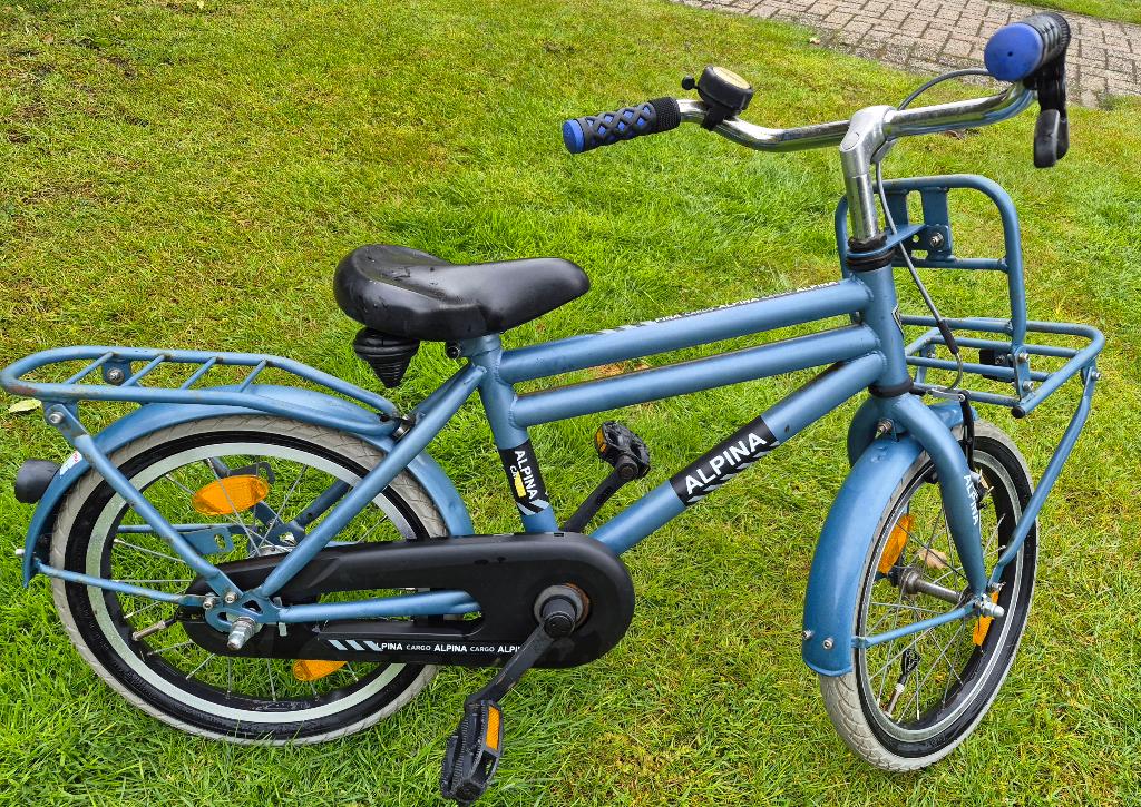 Kinderfiets Alphina, Ophalen, Gebruikt, Velgrem, Alpina