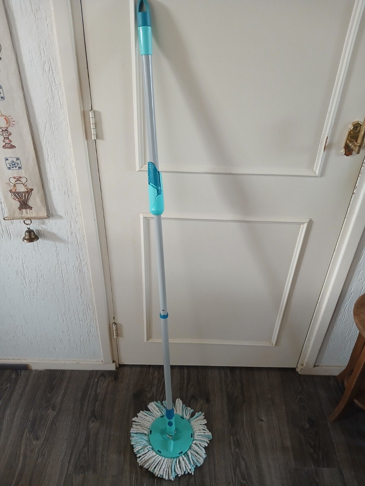 Leifheit ronde vloer mop, Ophalen