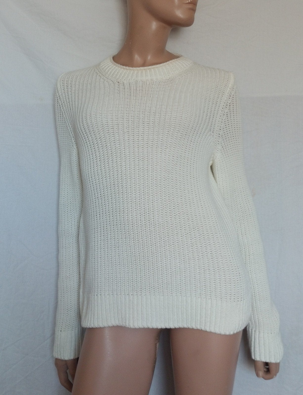 MARCCAIN Trui,  Maat 38 ( N 3 ) , KATOEN, Kleding | Dames, Ophalen of Verzenden, Zo goed als nieuw, Maat 38/40 (M), Wit