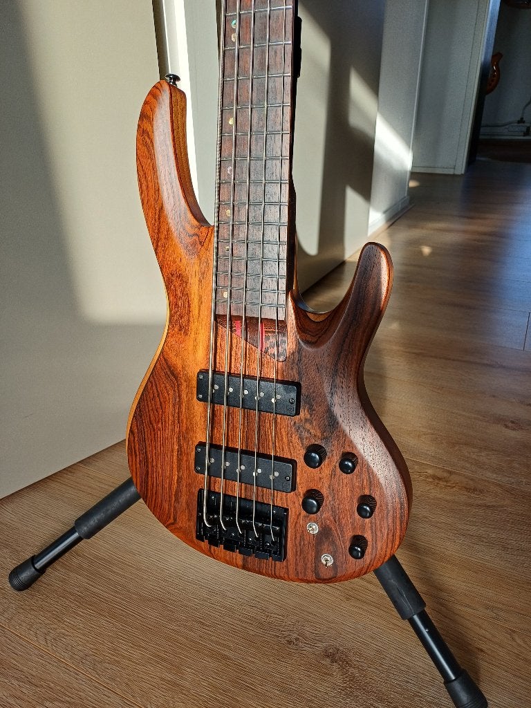 ESP LTD B-1005 NS, Ophalen, Zo goed als nieuw, Elektrisch, 5-snarig