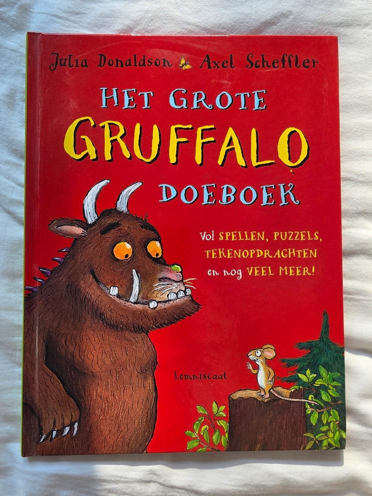 Het Grote Gruffalo Doeboek - in nieuwstaat, Ophalen of Verzenden, Zo goed als nieuw, Julia Donaldson en Axel Scheffler, Fictie algemeen