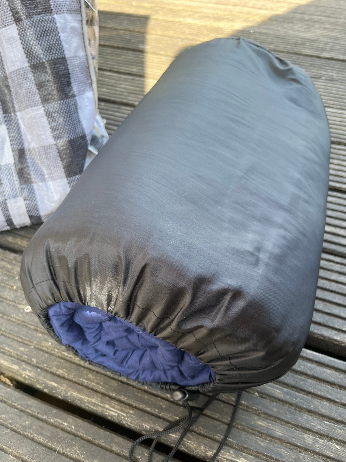 2x slaapzak. 210 lang blauw, Ophalen, Zo goed als nieuw