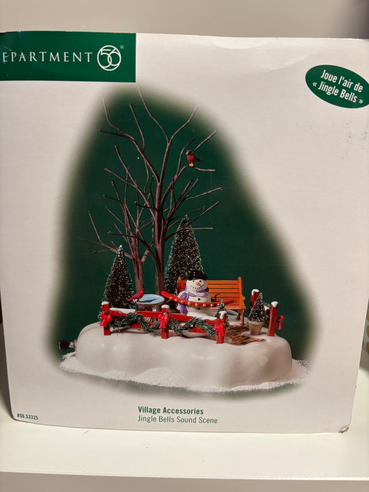 Department 56 jingle bells sound scene, Diversen, Ophalen of Verzenden, Zo goed als nieuw