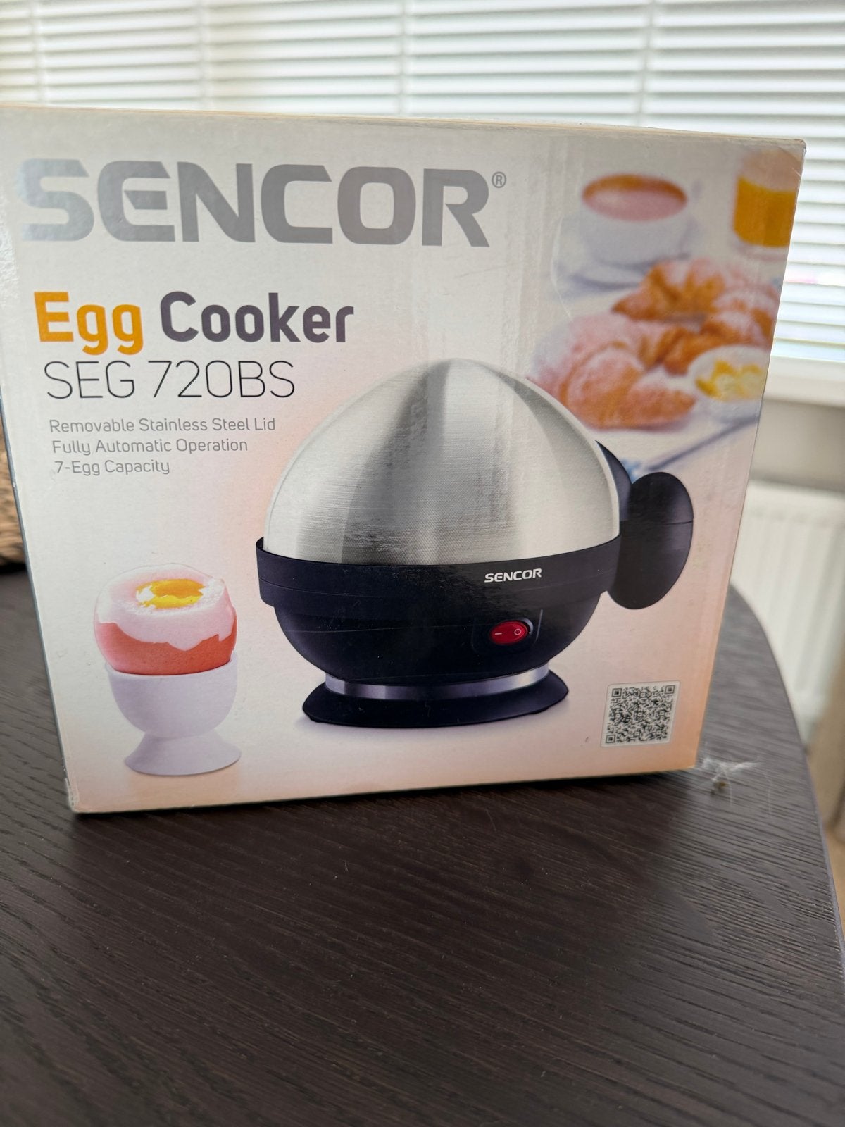 Sencor Egg Cooker SEG 720BS - Nooit gebruikt, Witgoed en Apparatuur, Eierkokers, Nieuw, Ophalen of Verzenden