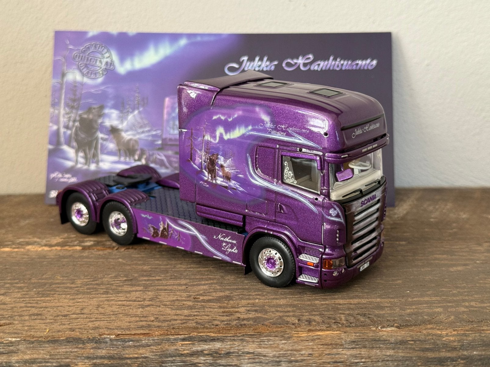 Tekno - Scania Longline Jukka, Ophalen of Verzenden, Zo goed als nieuw, Bus of Vrachtwagen, Tekno